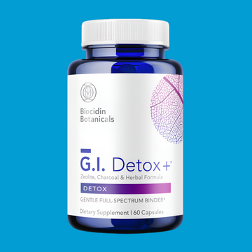 G.I. Detox+® – Zeolite, Charcoal & Herbal Formula (60 Capsules)