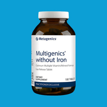 Multigenics® without Iron – Daily Multivitamin with Methylated Folate & Caro-xan®