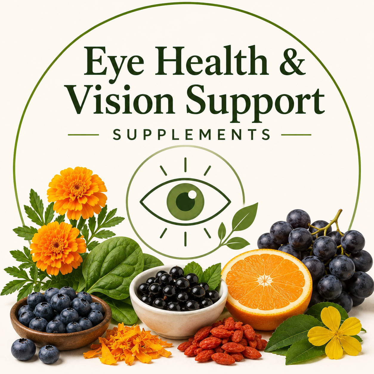 Eye Health & Vision Support Supplements