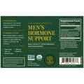 Rock Ridge Pharmacy Men's Hormone Support supplement, back of bottle with supplement facts