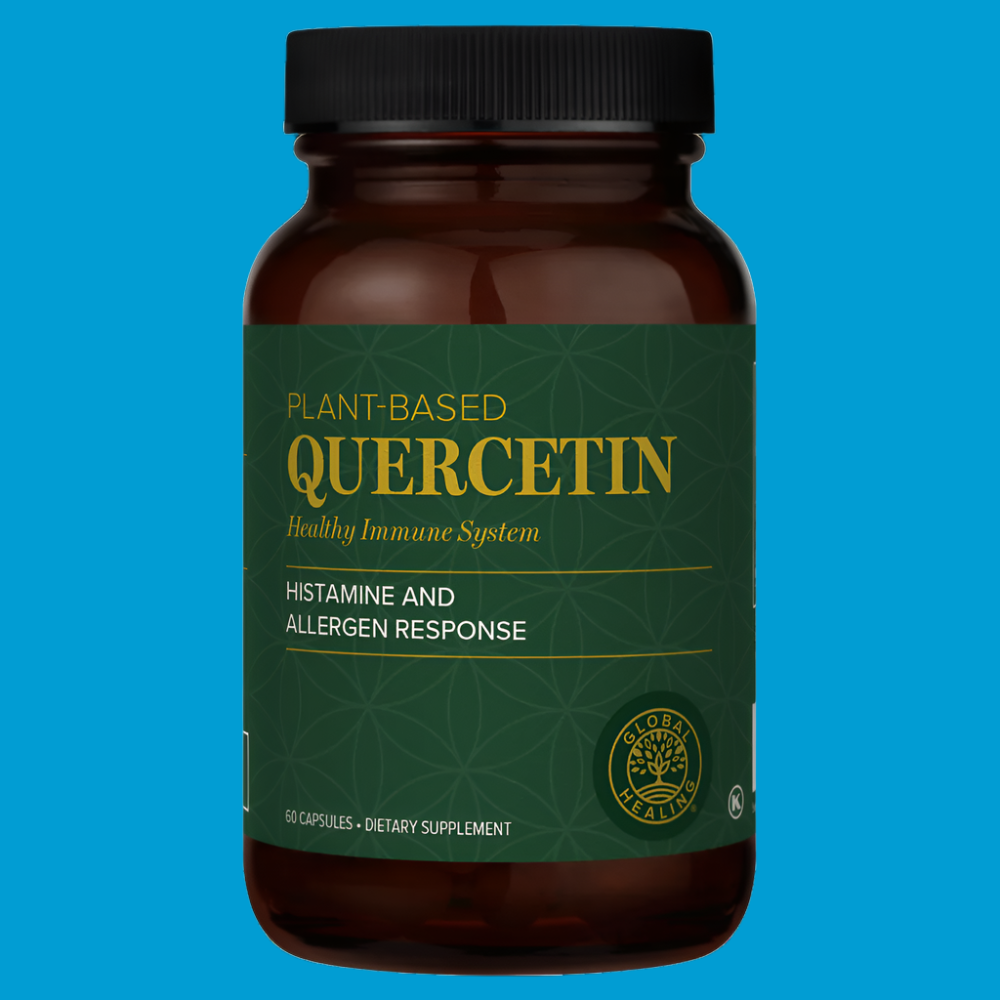 Rock Ridge Pharmacy Plant-Based Quercetin supplement, front of bottle