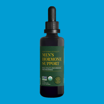 Rock Ridge Pharmacy Men's Hormone Support supplement, front of bottle