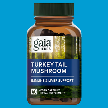 Turkey Tail Mushroom Capsules – Immune & Liver Support