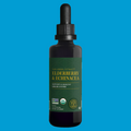 Rock Ridge Pharmacy Organic Elderberry & Echinacea supplement, front of bottle