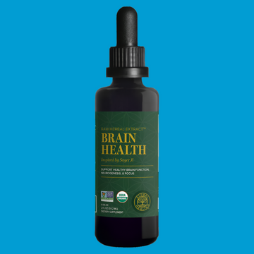 Rock Ridge Pharmacy Brain Health supplement, front of bottle