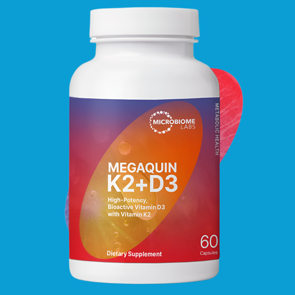 MegaQuin D3™ – Vitamin K2 & D3 for Heart & Bone Health