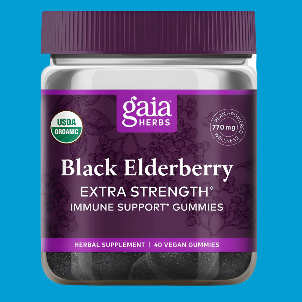 Black Elderberry Gummies Extra Strength – Immune Support
