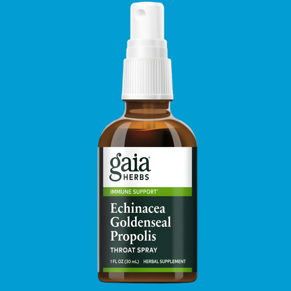Echinacea Goldenseal Propolis Throat Spray – Soothing Immune Support