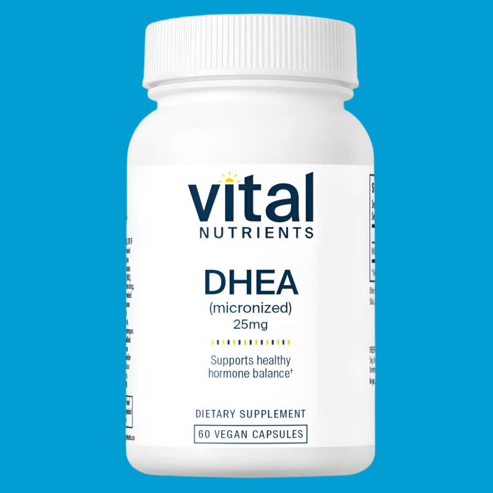 DHEA (Micronized) 25 mg – Hormone & Energy Support