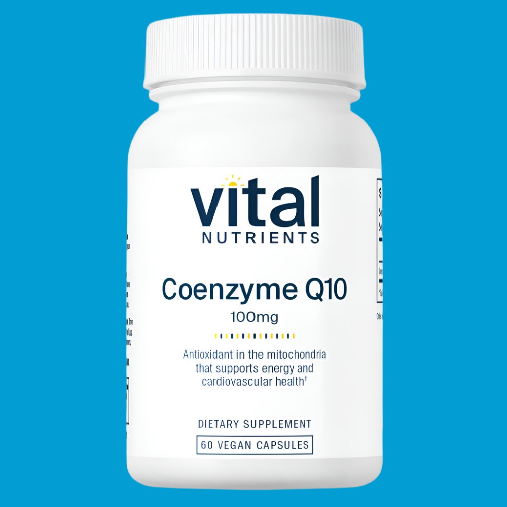Coenzyme Q10 100 mg – Cellular Energy & Heart Health Support