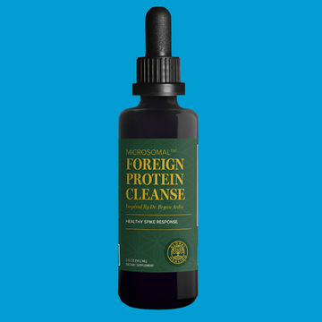 Rock Ridge Pharmacy Foreign Protein Cleanse supplement, front of bottle