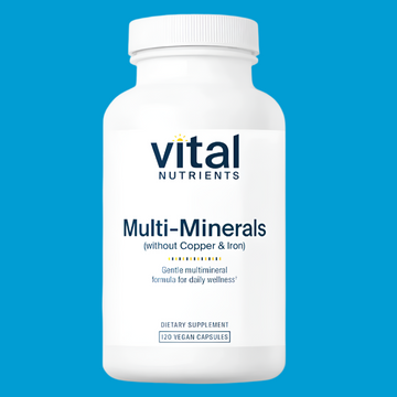Multi-Minerals Citrate/Malate Formula (No Copper or Iron)
