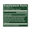 Rock Ridge Pharmacy Liver Health supplement, product label close-up