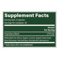 Rock Ridge Pharmacy Candida Balance supplement, product label close-up