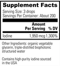 Rock Ridge Pharmacy Detoxadine supplement, product label close-up