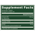 Rock Ridge Pharmacy CoQ10 & BioPQQ with Himalayan Shilajit supplement, product label close-up