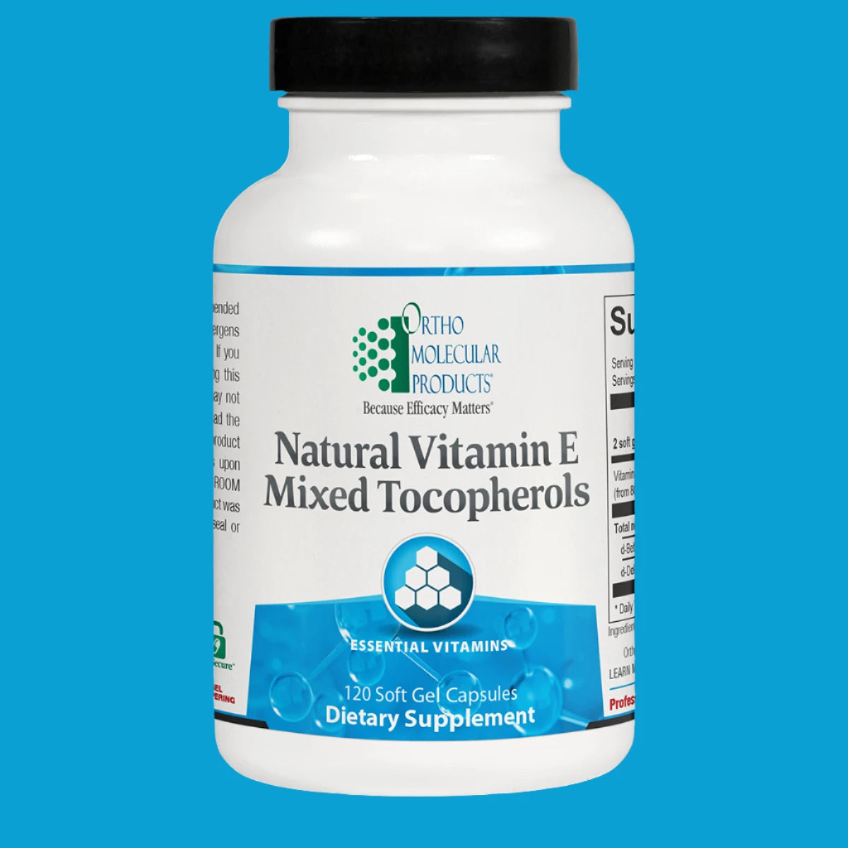 Natural Vitamin E Mixed Tocopherols Ortho Molecular