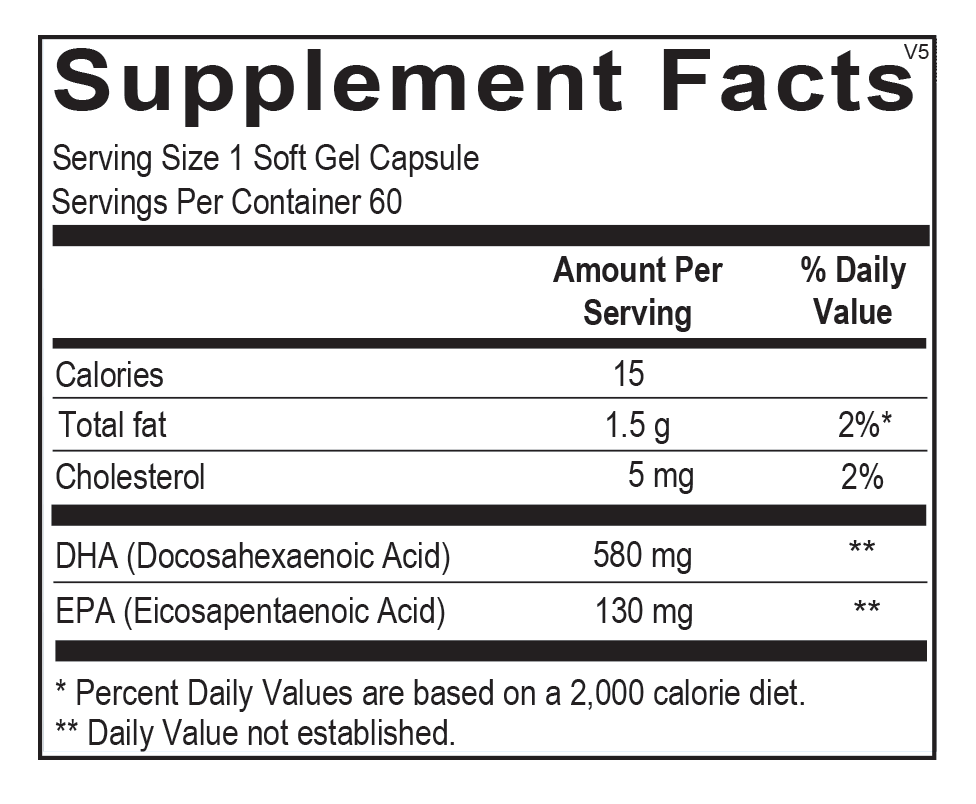 Orthomega Select DHA Ortho Molecular