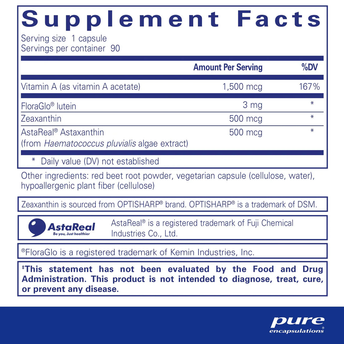 Vitamin A & Carotenoids Supplement - Eye Health & Antioxidants