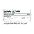 5-MTHF 1 mg Supplement