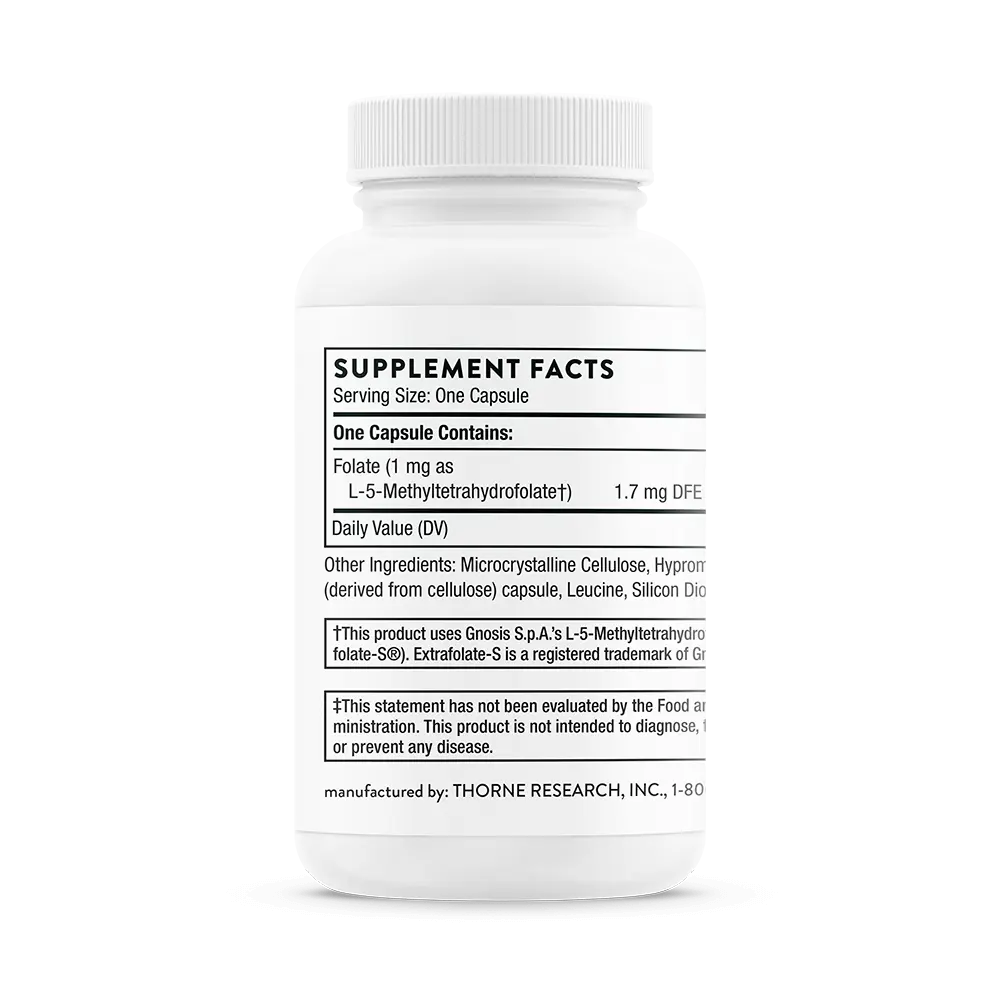 5-MTHF 1 mg Supplement