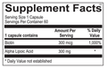 Lipoic Acid 300 mg Ortho Molecular