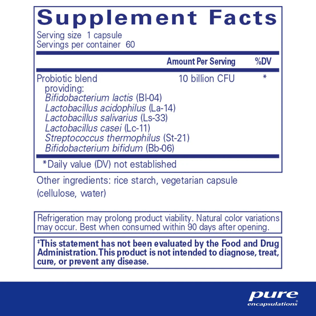 PureBi•Ome G.I. - Probiotic Support for Gut Health | 12.5 Billion CFU