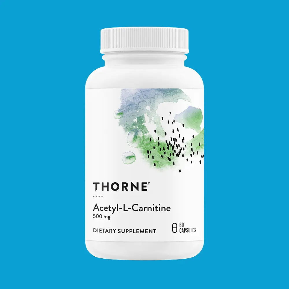 l carnitine pharmacy Acetyl-L-Carnitine 800mg Contains no sugar Thorne Acetyl-L-Carnitine - 60 Capsules
