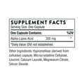 Alpha-Lipoic Acid - ROCK RIDGE PHARMACY