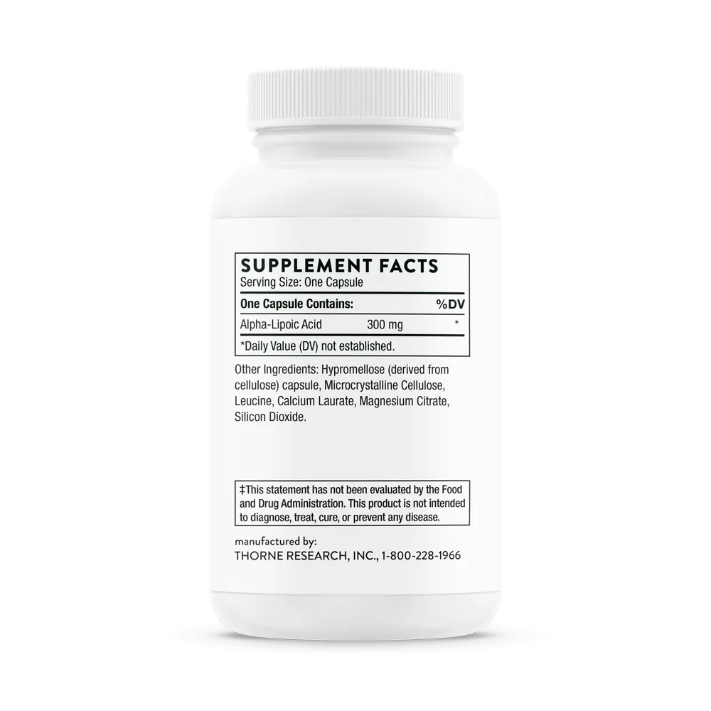 Alpha-Lipoic Acid - ROCK RIDGE PHARMACY