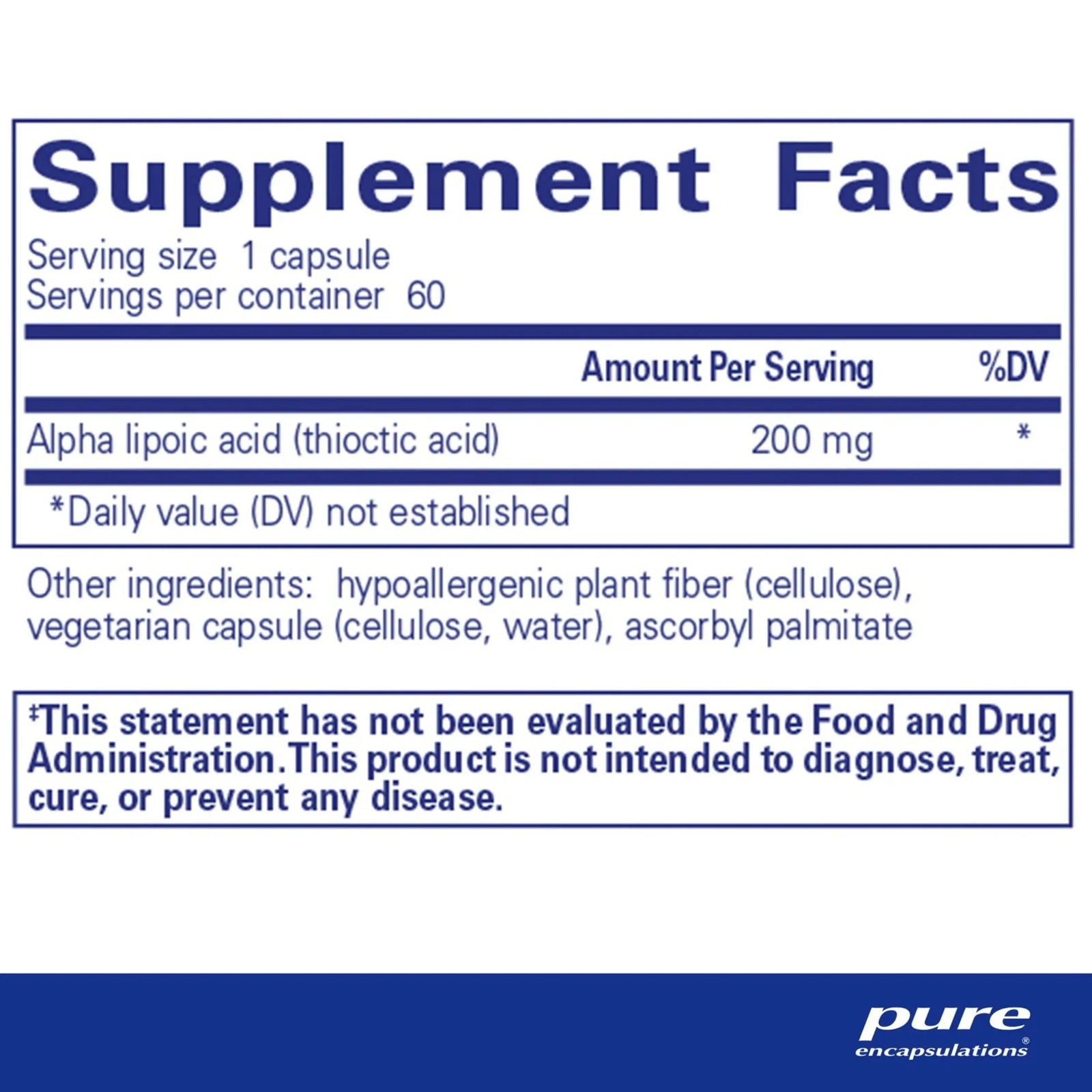 Alpha Lipoic Acid