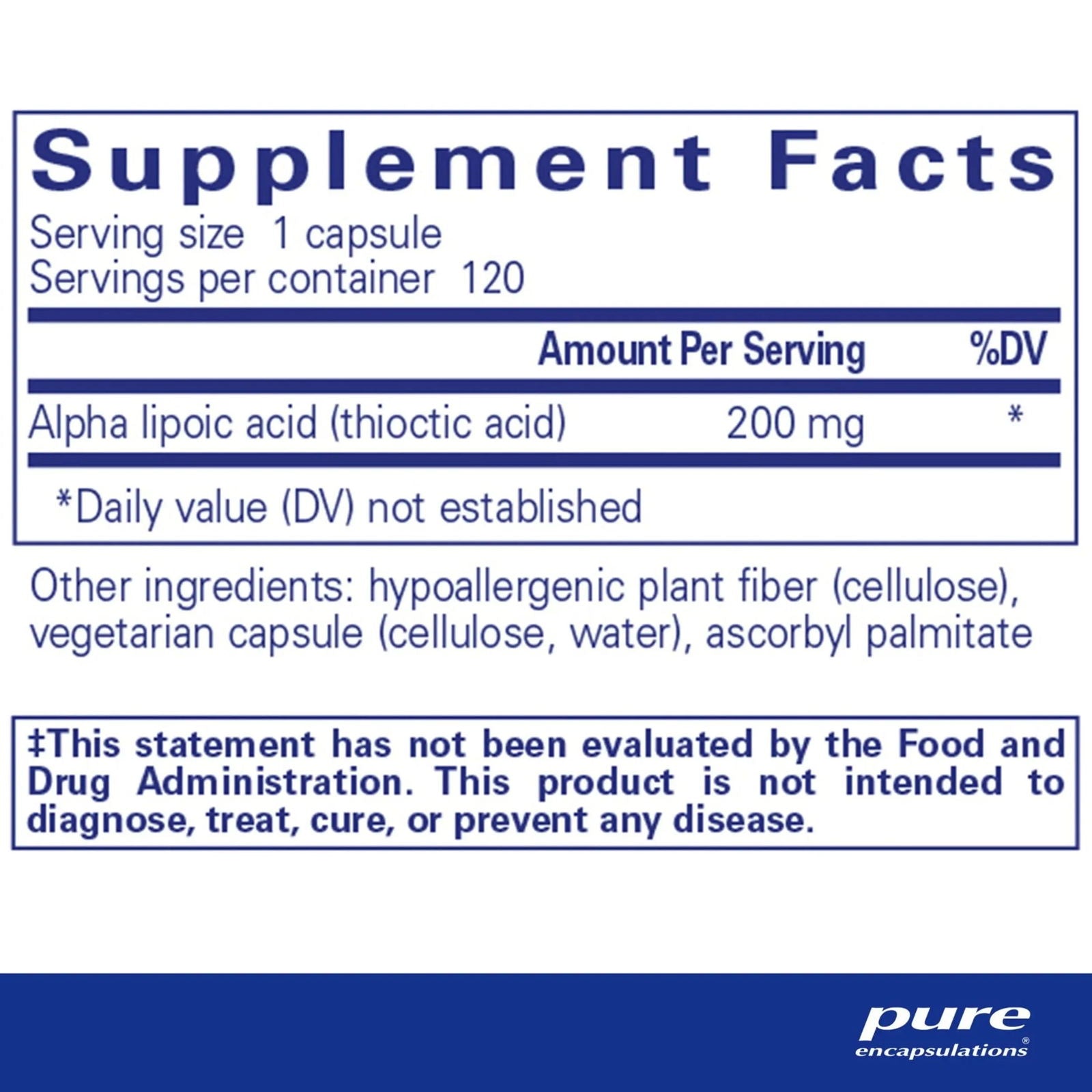 Alpha Lipoic Acid