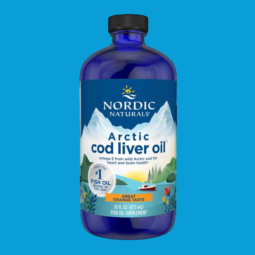 Arctic Cod Liver Oil™ – Orange Flavor (473 mL)