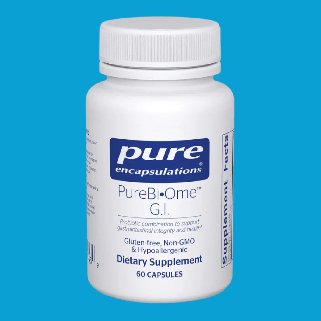 PureBi•Ome G.I. - Probiotic Support for Gut Health | 12.5 Billion CFU