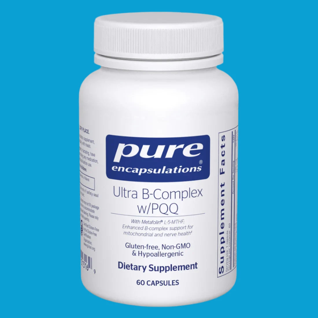 Ultra B-Complex with PQQ | Energy & Nerve Support