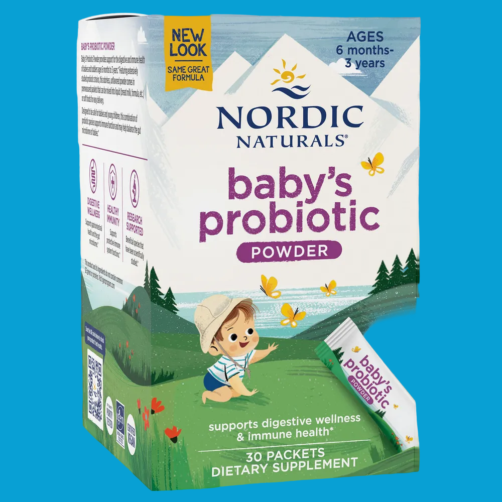 Baby's Probiotic Powder Packets, Unflavored