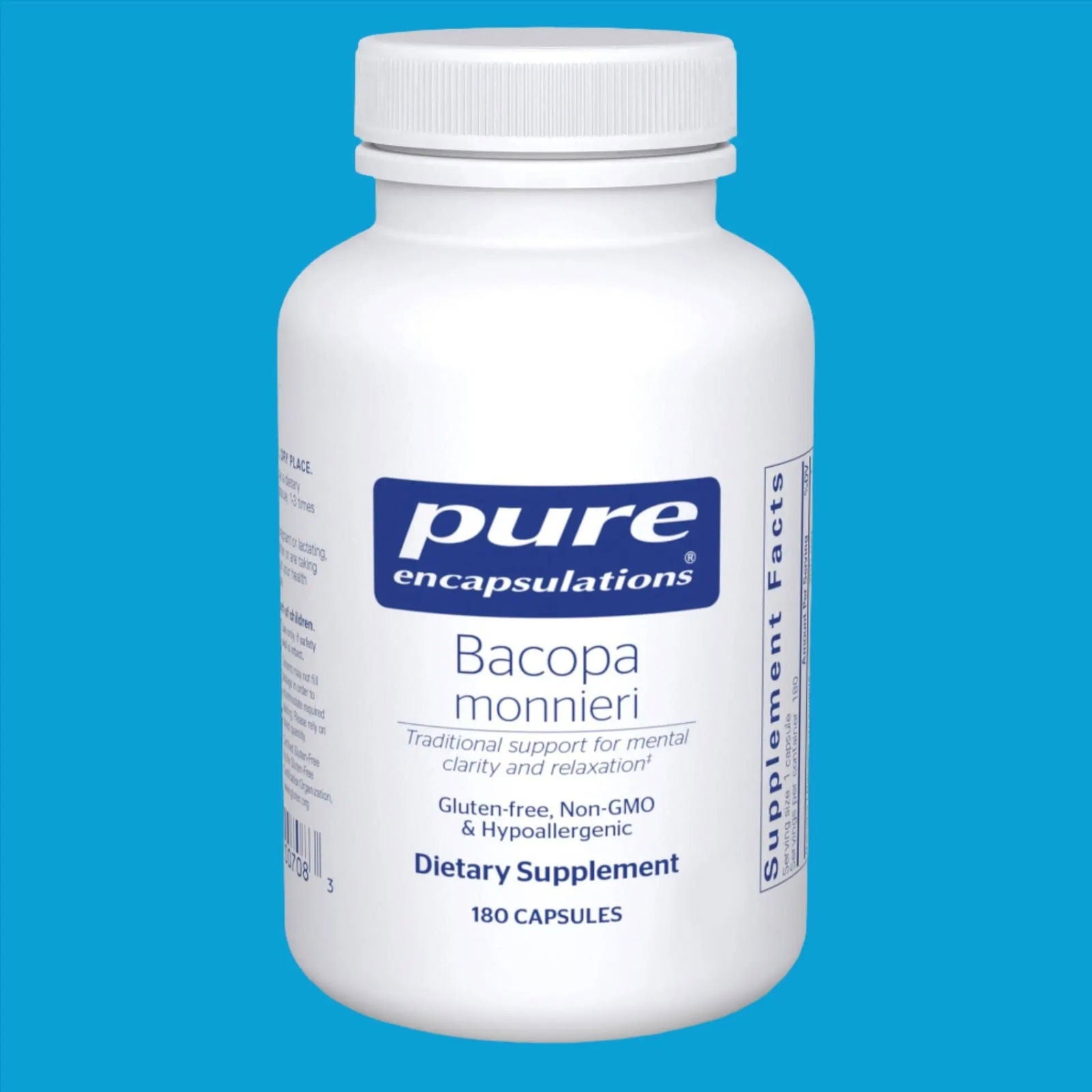 Bacopa monnieri 180's - ROCK RIDGE PHARMACY