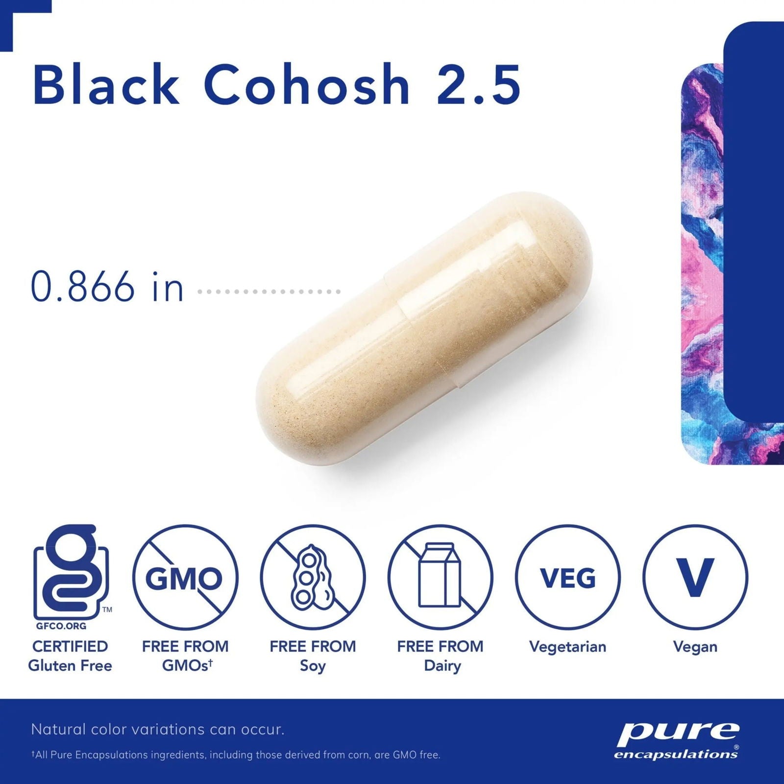 Black Cohosh 2.5 - ROCK RIDGE PHARMACY