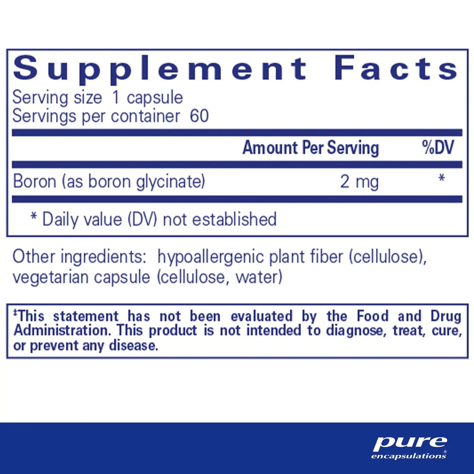 Boron (glycinate) - ROCK RIDGE PHARMACY