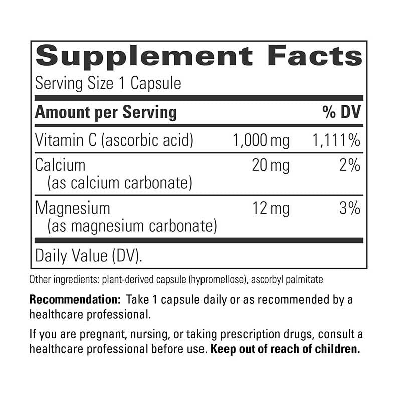 Buffered Vitamin C - ROCK RIDGE PHARMACY