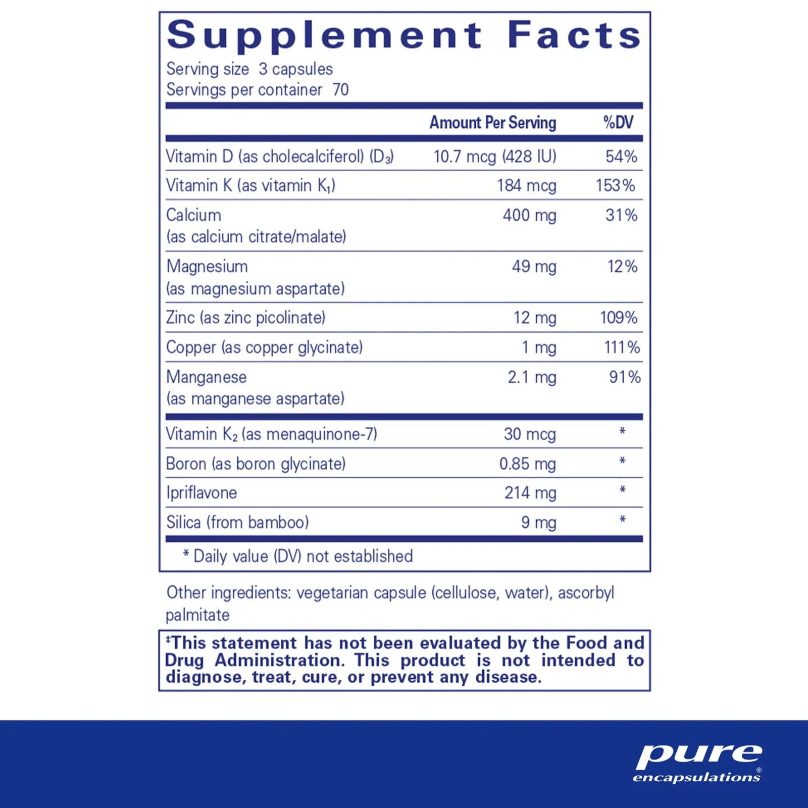 Calcium Ipriflavone Supplement