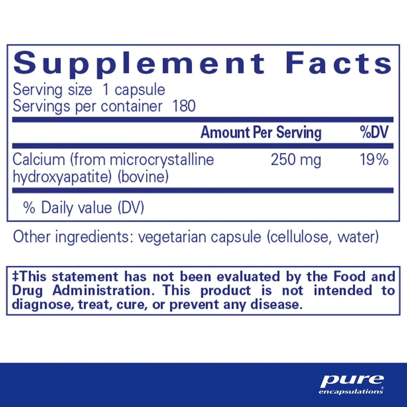 Calcium (MCHA) - ROCK RIDGE PHARMACY