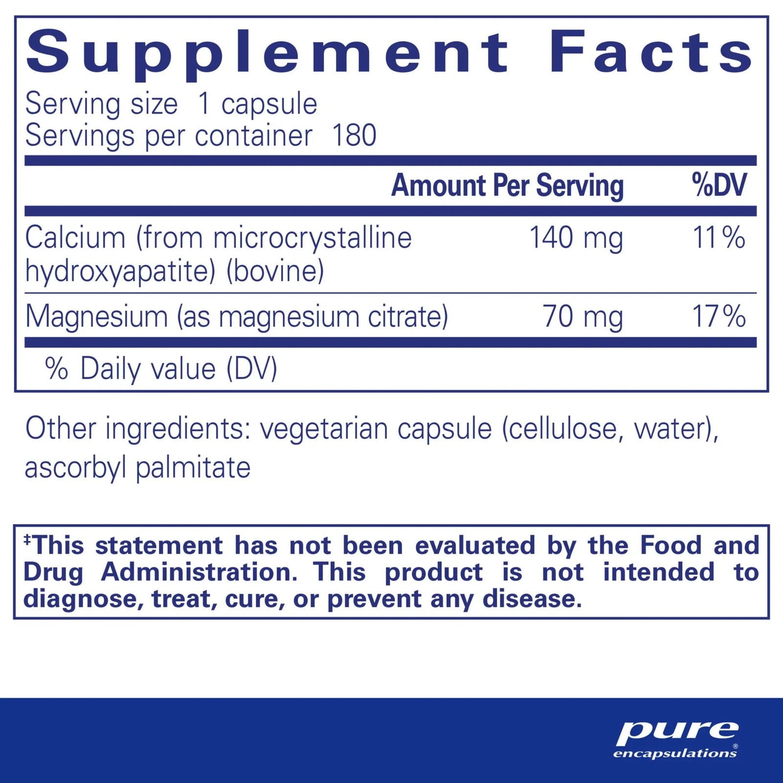 Calcium (MCHA) with Magnesium - ROCK RIDGE PHARMACY