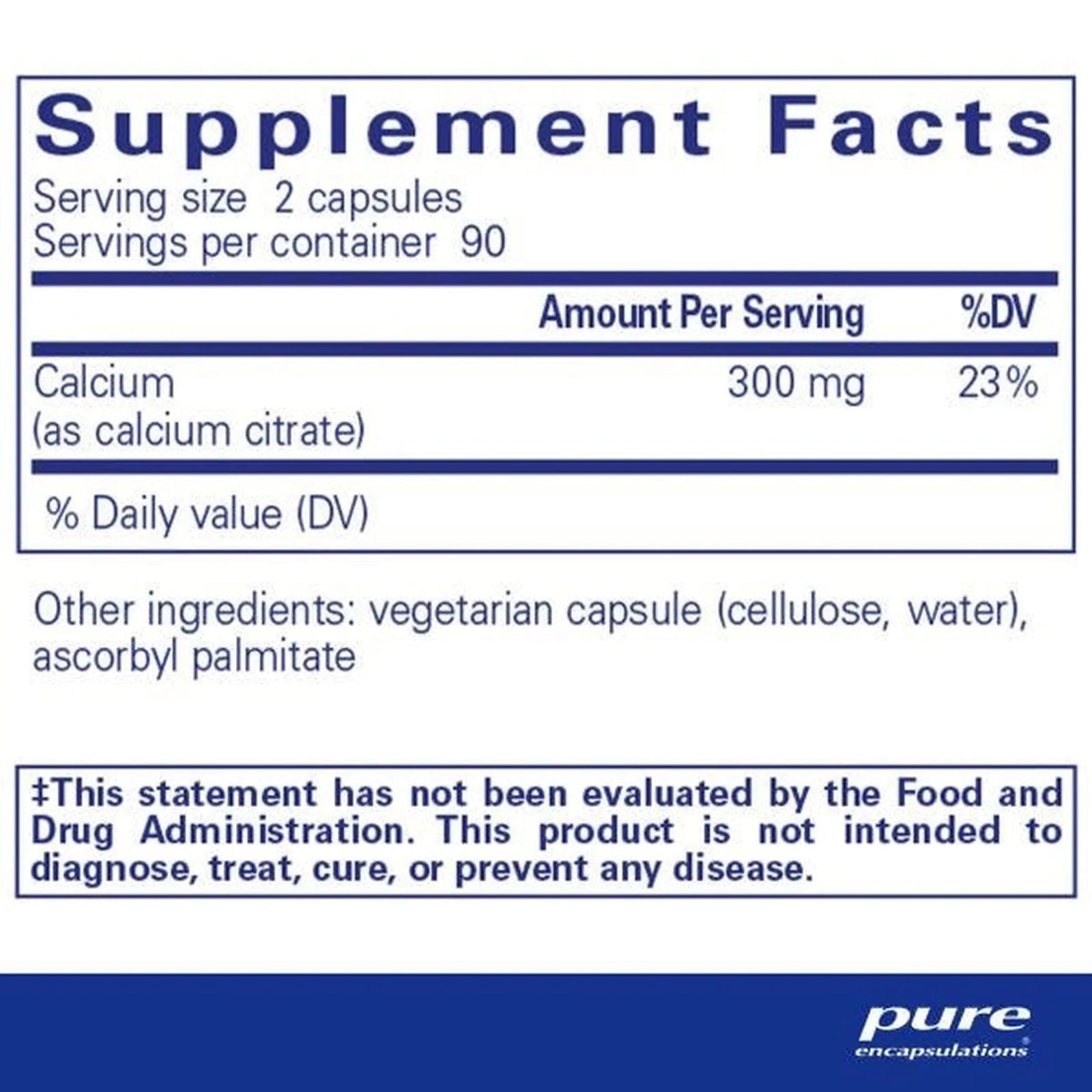 Calcium (citrate) - ROCK RIDGE PHARMACY