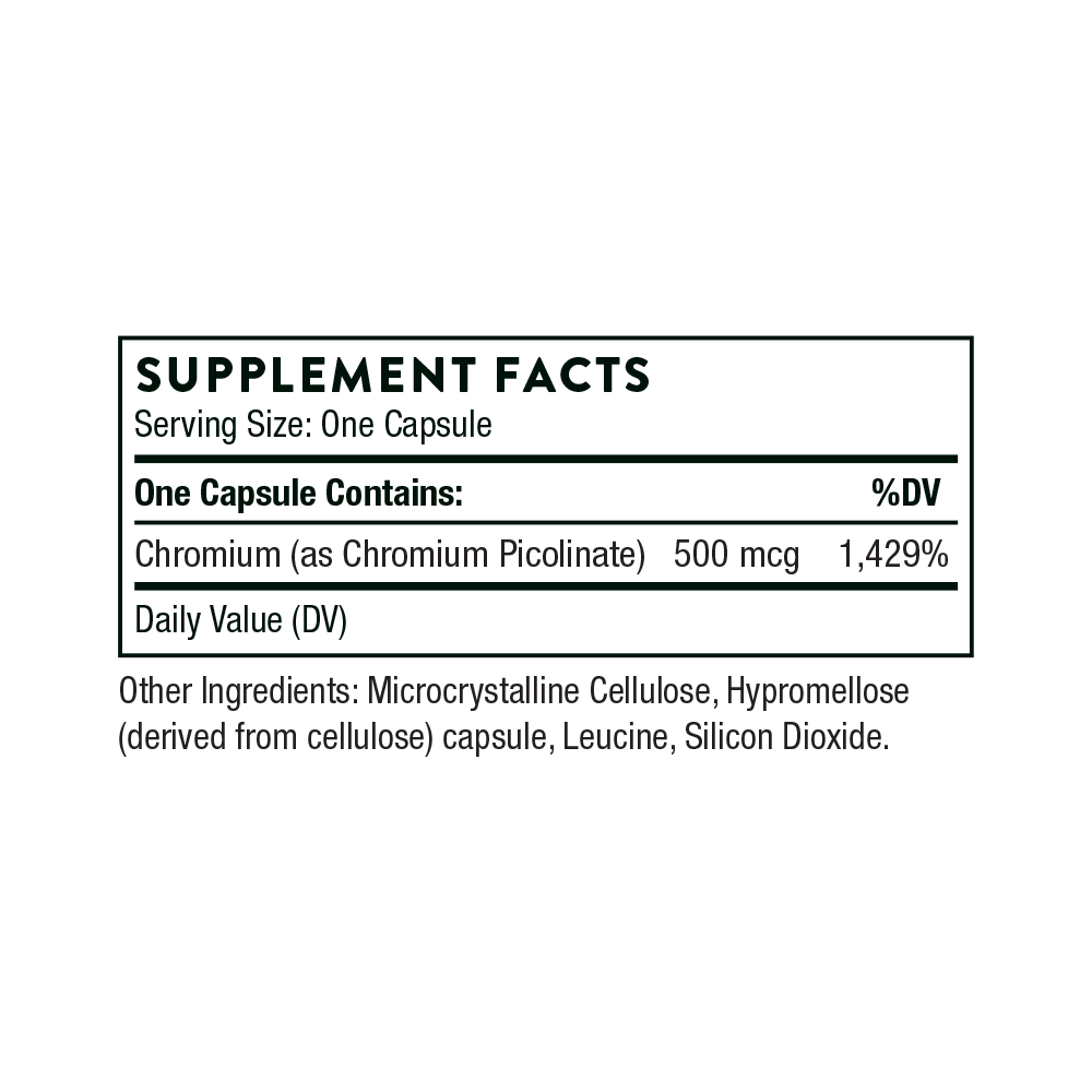 Chromium Picolinate - ROCK RIDGE PHARMACY