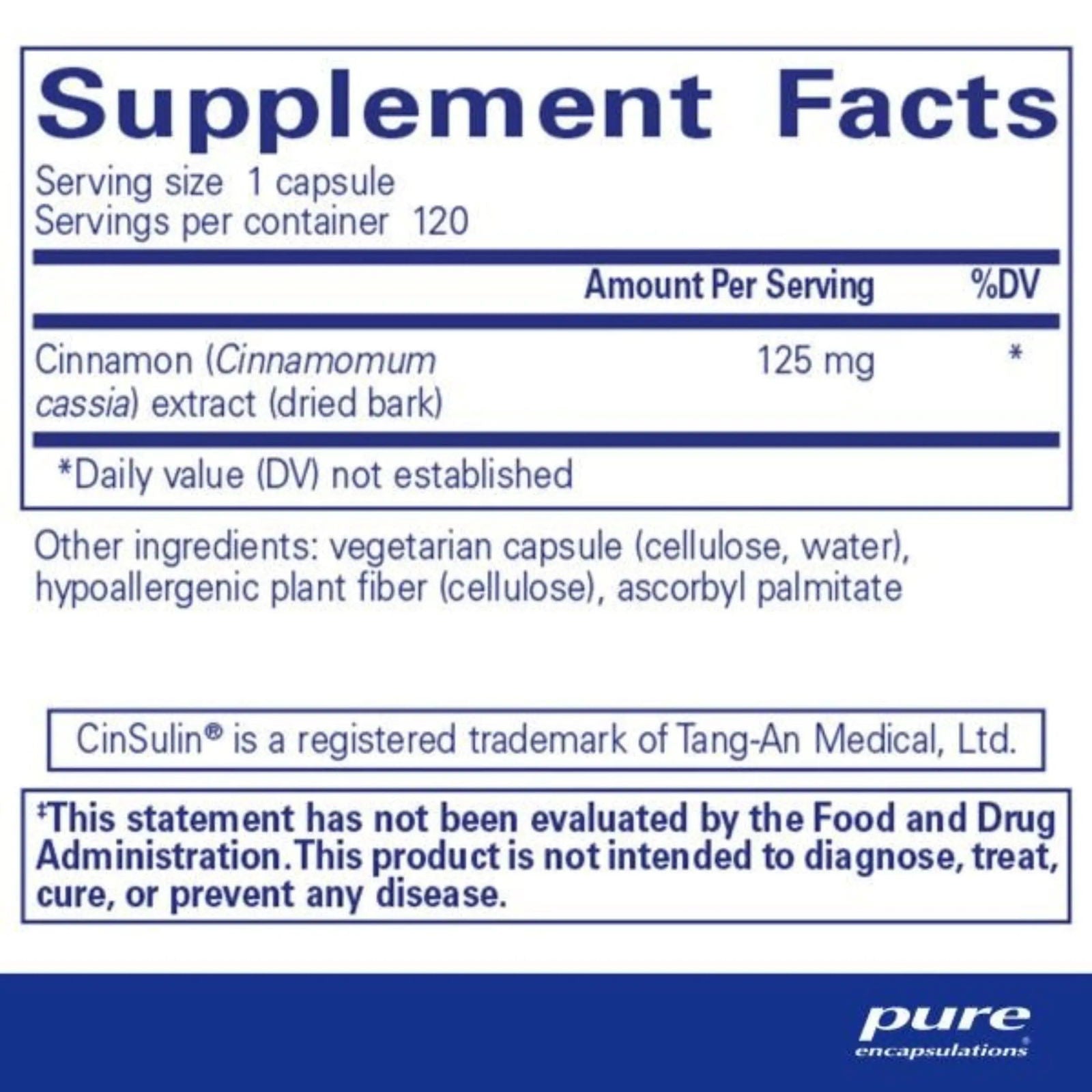 Cinnamon WS 120's - ROCK RIDGE PHARMACY