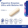 Digestive Enzymes Ultra with Betaine HCl - ROCK RIDGE PHARMACY