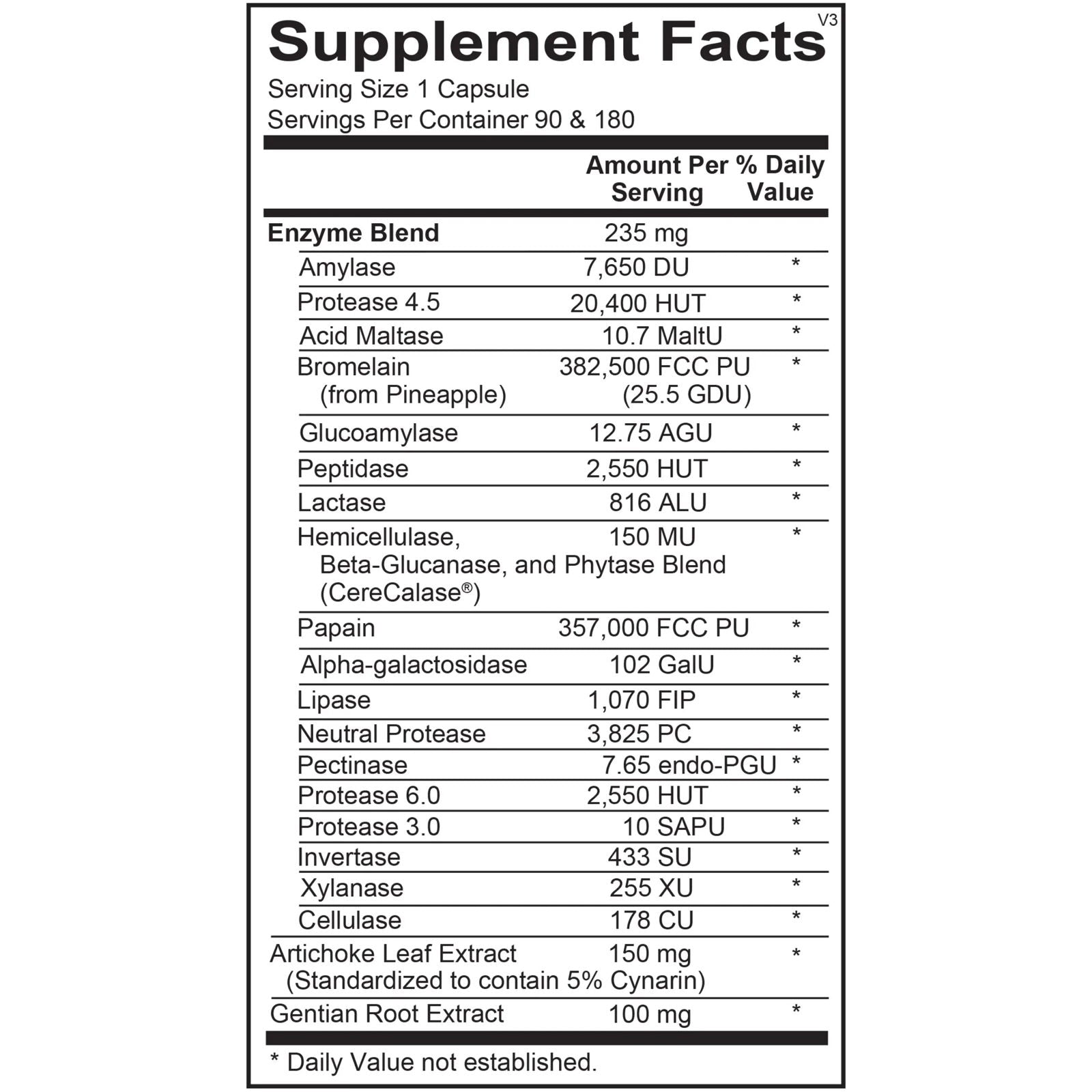 Digestzyme-V - ROCK RIDGE PHARMACY