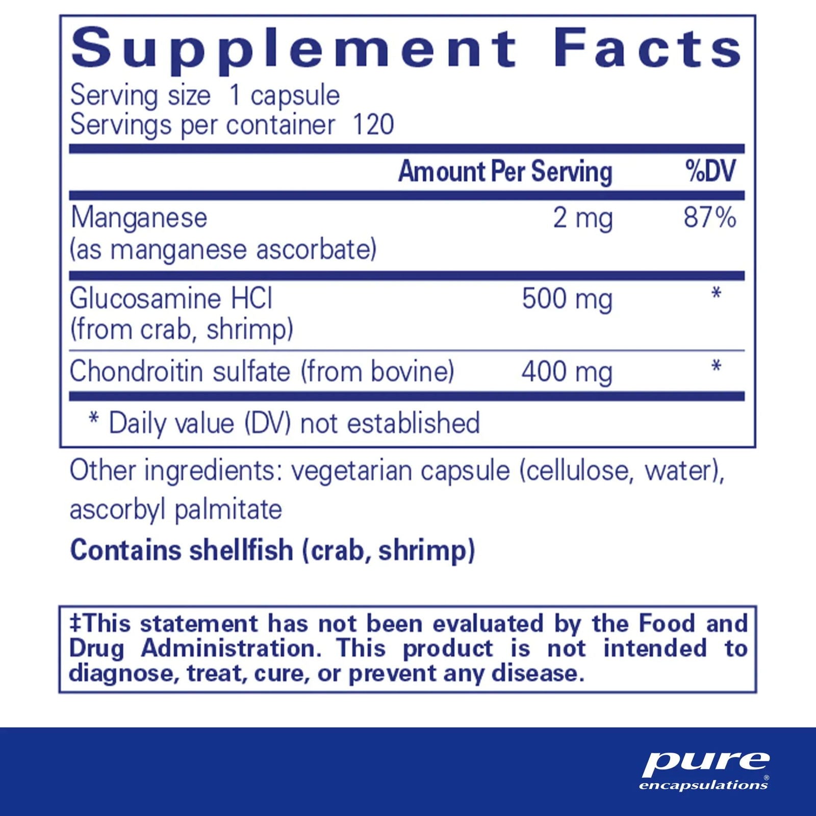 Glucosamine Chondroitin Manganese