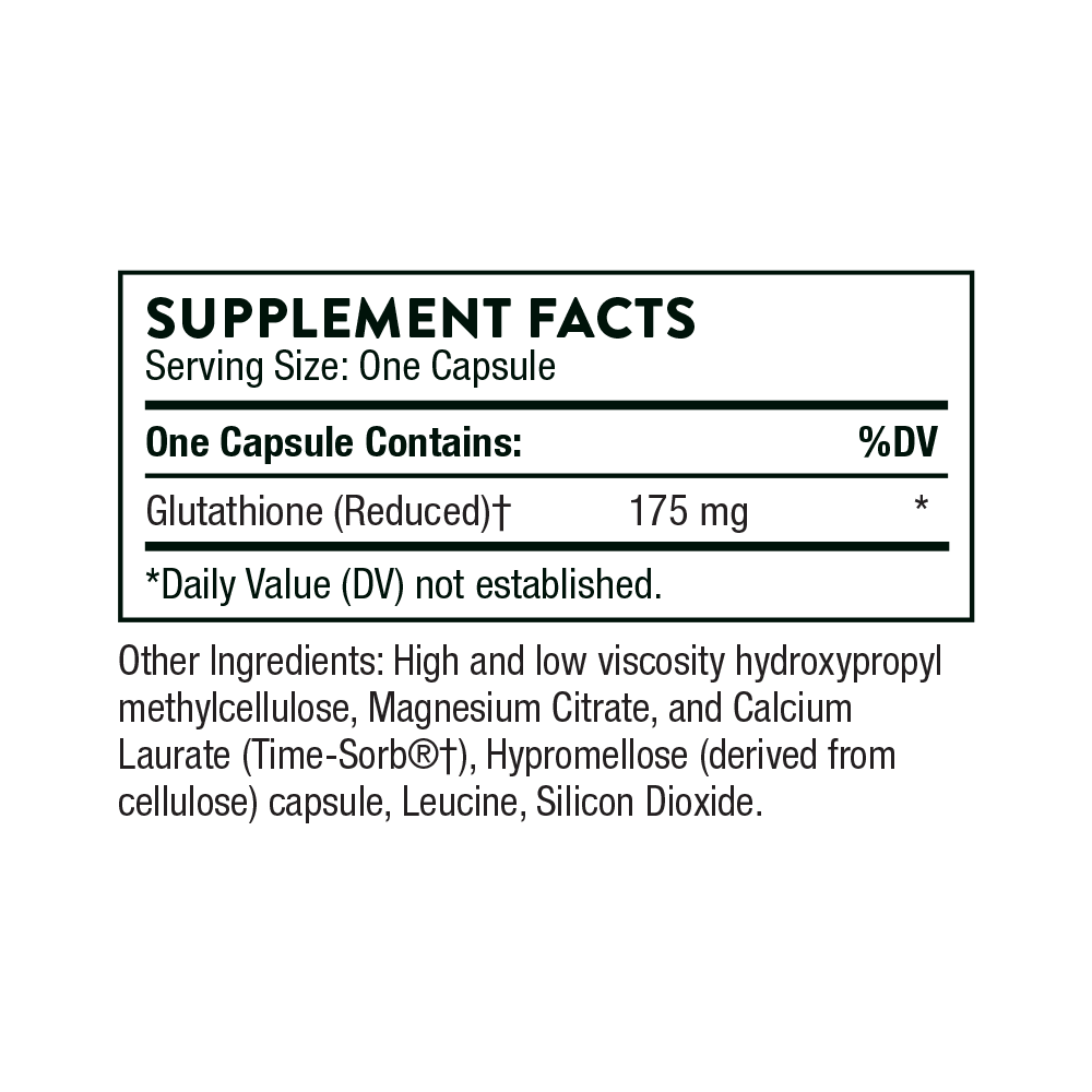 Glutathione-SR - ROCK RIDGE PHARMACY